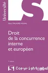 Droit de la concurrence interne et européen vignette
