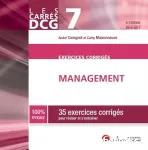 DCG 7 - Exercices corrigés -Management 2016-2017 : 35 exercices corrigés pour réviser et s'entraîner Ed. 3 vignette