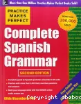 Complete Spanish grammar vignette